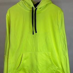 Yellow neon hoodie sweater